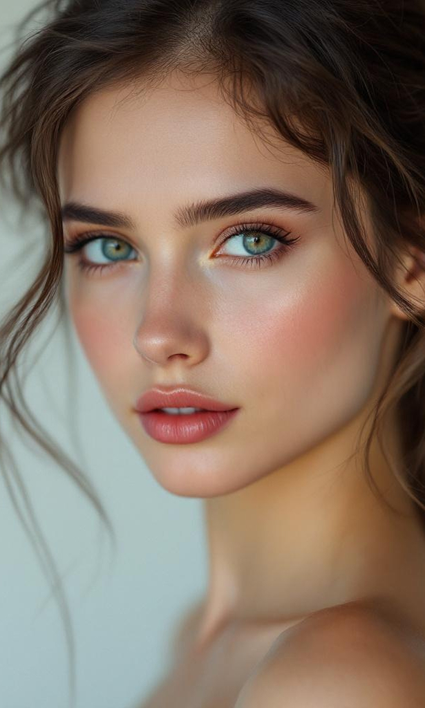 Outdoor portrait with bokeh