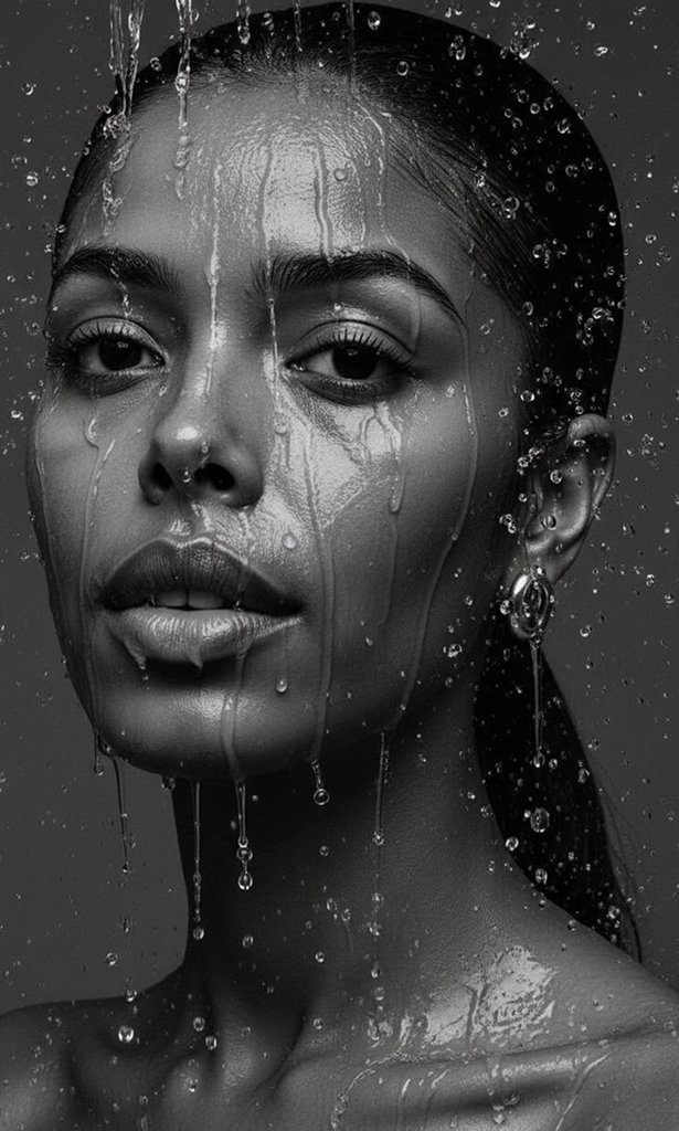 Outdoor portrait with bokeh