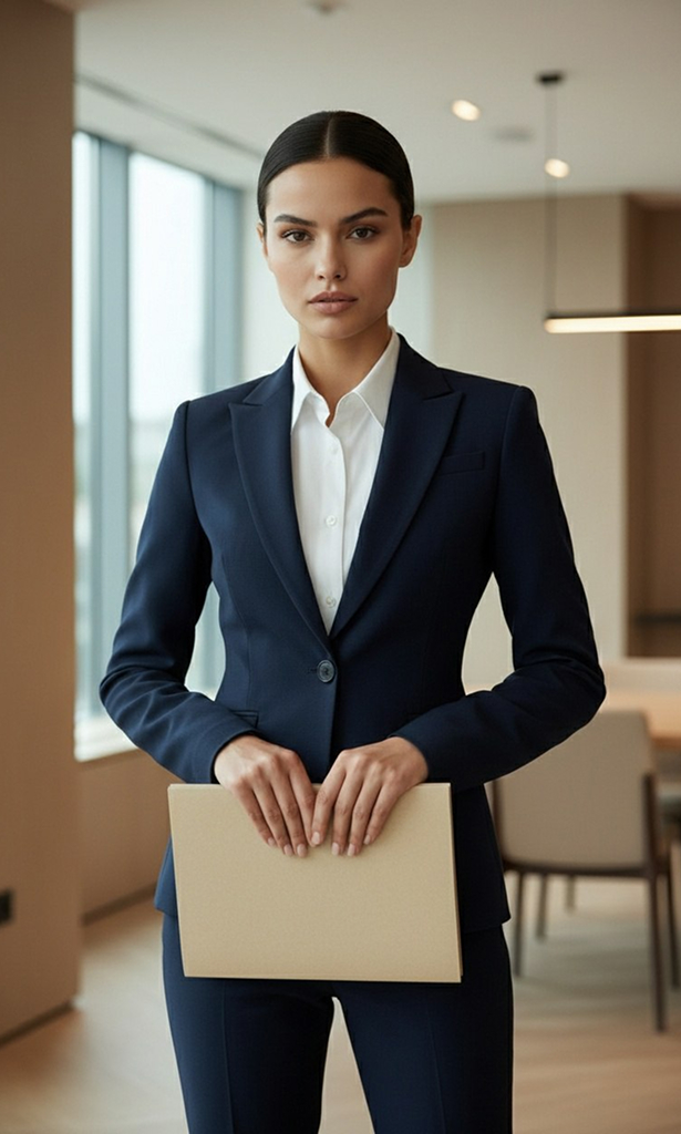 Outdoor portrait with bokeh